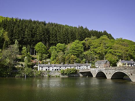 Beddgelert, a picturesque village in Snowdonia National Park