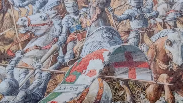 Military conflict art