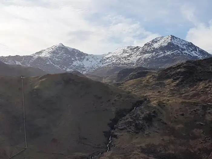 Snowdonia in winter