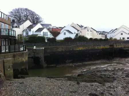 Porthmadog at low tide