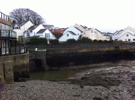 Porthmadog at low tide