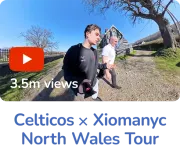 Celticos × Xiaomanyc North Wales Tour — 3.5 million views on YouTube