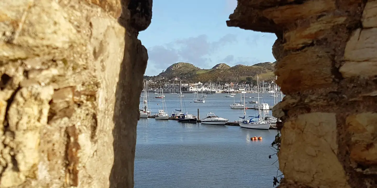 A view from Conwy Castle