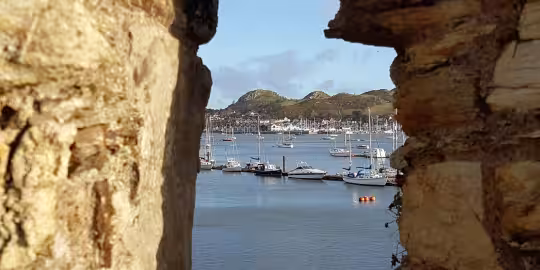 A view from Conwy Castle