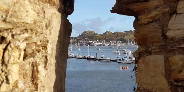 A view from Conwy Castle