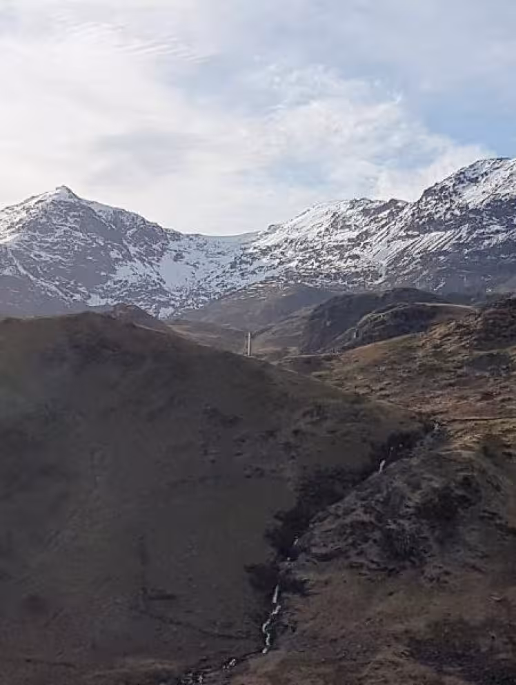 Snowdonia in winter