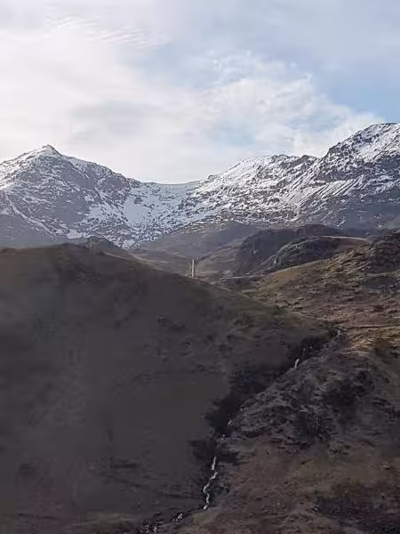 Snowdonia in winter