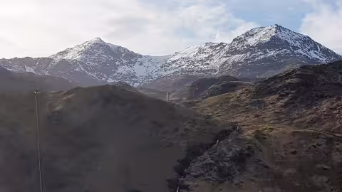 Snowdonia in winter