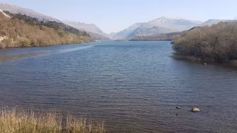 Mount Snowdon, a few miles off the North Wales Way