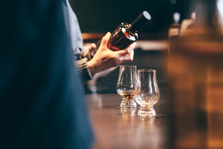 Welsh whisky at Penderyn