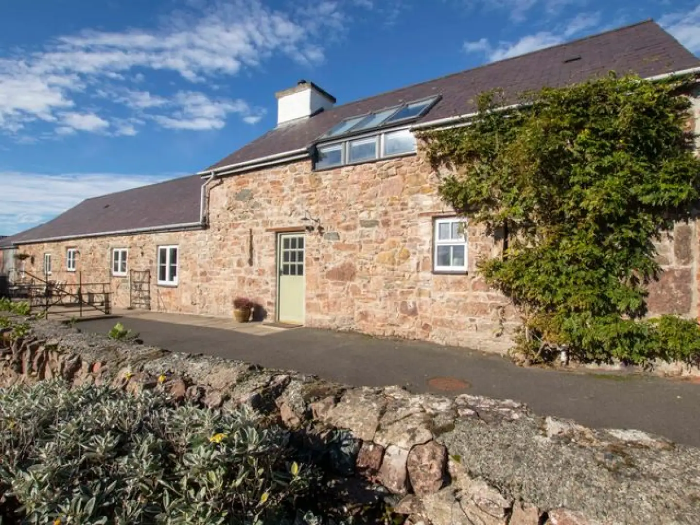 One of the Menai Cottages in Caernarfon