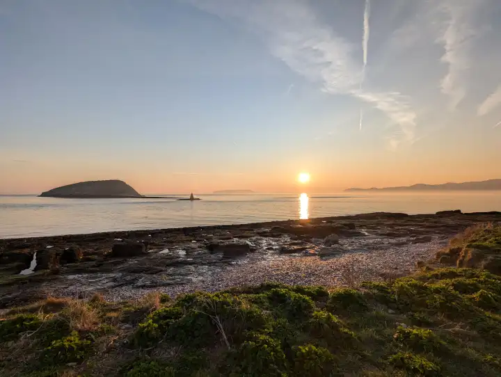 Sundown in beautiful Anglesey