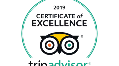 TripAdvisor Certificate of Excellence