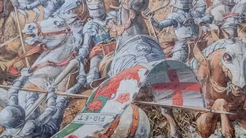 Military conflict art