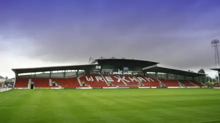 Wrexham AFC Stadium, at The Racecourse Ground
