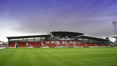Wrexham AFC Stadium, at The Racecourse Ground