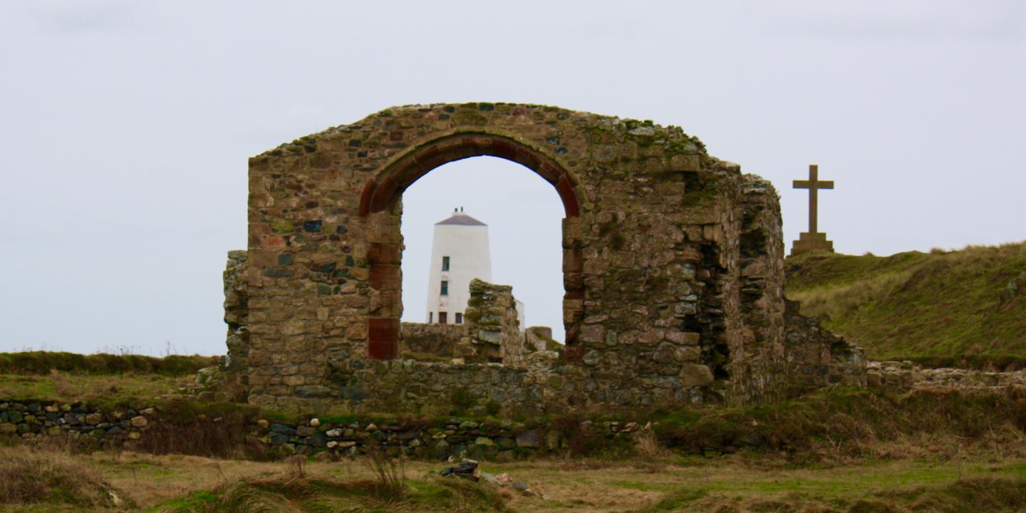 St Dwynwen's church on Llanddwyn island