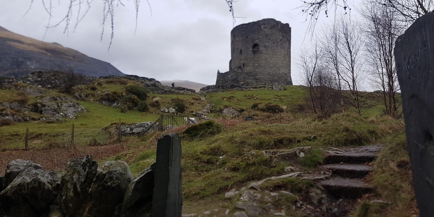 Dolbadarn,old Welsh castle